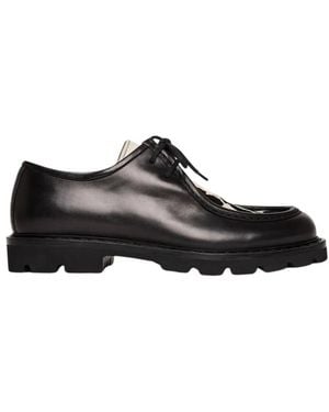 SCAROSSO Laced Shoes - Black