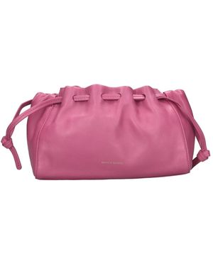 Mansur Gavriel Tassen ,Roze ,Leer Mini Bloom Bag
