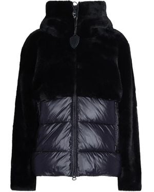 Blauer Faux Fur & Shearling Jackets - Black