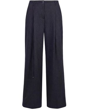 ALESSIA SANTI Wide Trousers - Blue