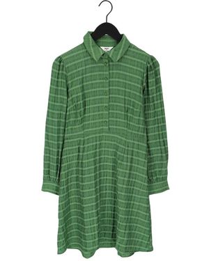Object Kendra L/S Dress - Groen