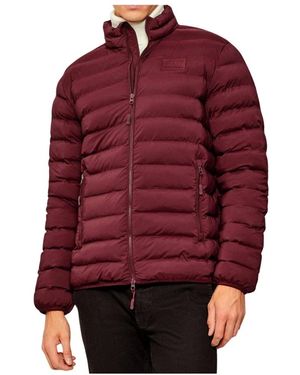 EA7 Ea7 Coats Bordeaux - Rot