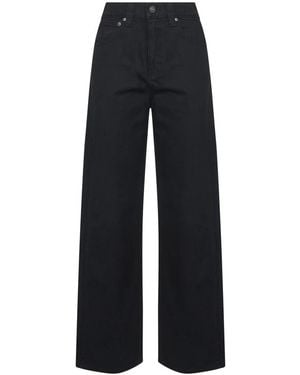 KHAITE Wide Jeans - Blue
