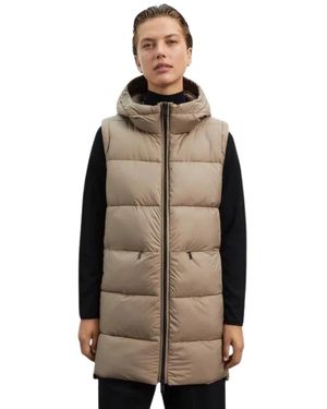 Ecoalf Jassen ,Polyester Marangualf Vest - Bruin