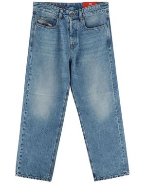 DIESEL Jeans ,Blauw ,Katoen Katoenen Denim Broek