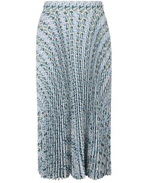 Tory Burch Midi Skirts - Blue