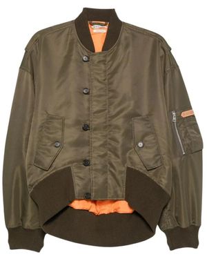 JW Anderson Jassen ,Groen ,Katoen Utility Pocket Bomberjack