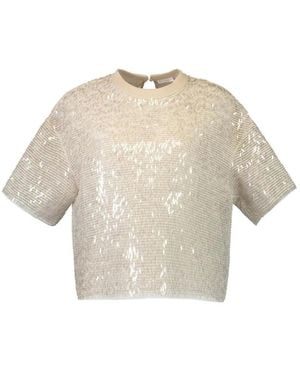 Brunello Cucinelli Blouses - Natural