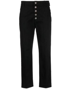 Dondup Zwarte Stijlvolle Broek