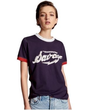 One Teaspoon T-Shirts - Bleu