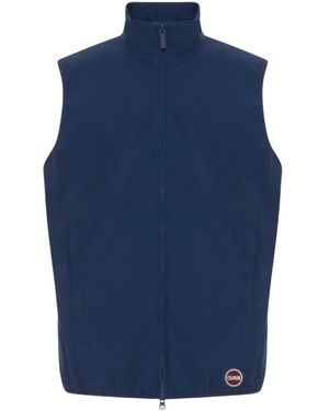Colmar Fitness ,Blauw ,Polyester Softshell Vest