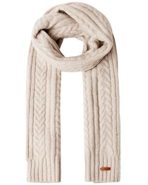 Pepe Jeans Geflochtener Strickschal - Natur