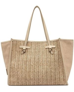 Gianni Chiarini Tote Bags - Natural