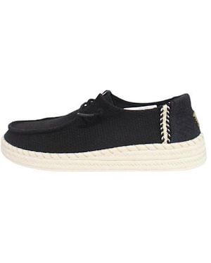 HEYDUDE Laced Shoes - Black