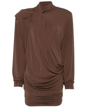 Entire studios Short Dresses - Brown