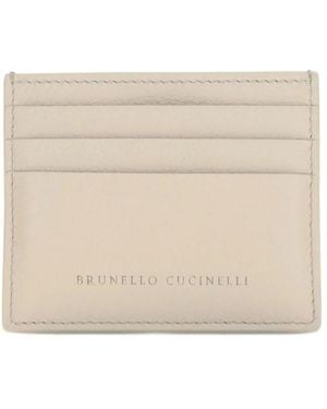 Brunello Cucinelli Wallets & Cardholders - Naturel