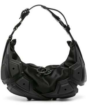 Innerraum Matt Schwarze Panel Bum Bag