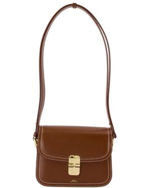 A.P.C. Cross Body Bags - Brown