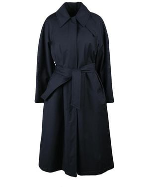 Paltò Trench Coats - Blue