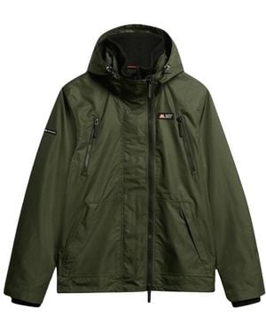 Superdry Kapuzen Mountain Windbreaker Jacke - Grün
