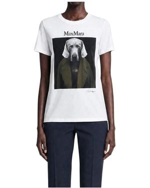 Max Mara T-Shirts - Blanco
