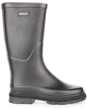 Aigle Wellies - Grey