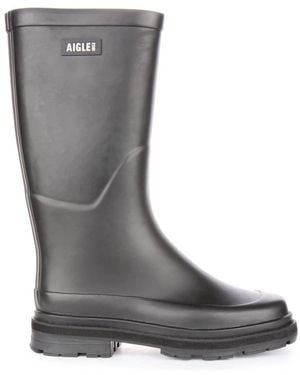 Aigle Rain Boots - Grey