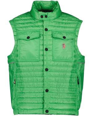 Moncler Waistcoats - Green