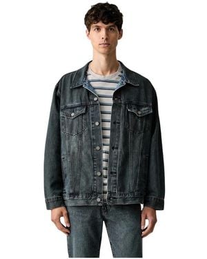 Levi's Relaxed Trucker Jacket - Zwart