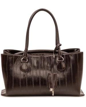 OSOI Tassen ,Bruin ,Suède Shell Brot Tote