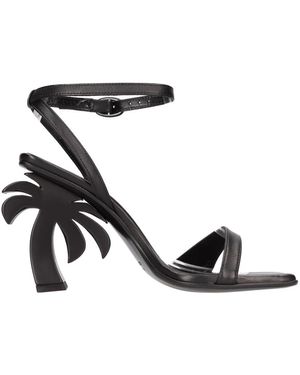 Palm Angels High Heel Sandals - Nero
