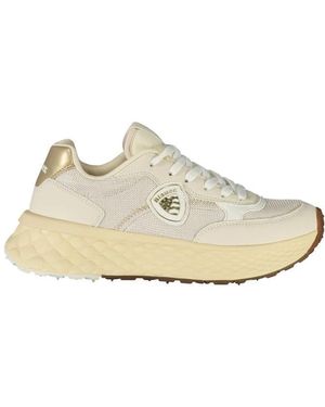 Blauer Trainers - White