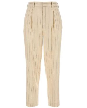 PT Torino Straight Trousers - Neutro