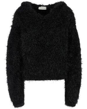 Sportmax Round-Neck Knitwear - Black
