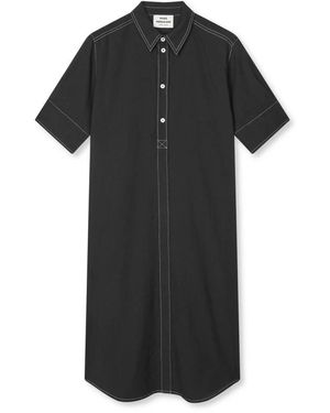 Mads Nørgaard Midi Dresses - Nero