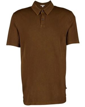 James Perse Polo Shirts - Brown