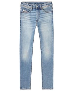 DIESEL Straight Jeans - Bleu