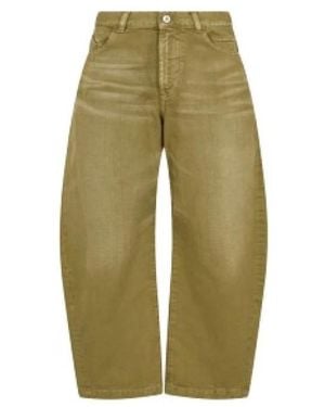 The Attico Loose-Fit Jeans - Verde