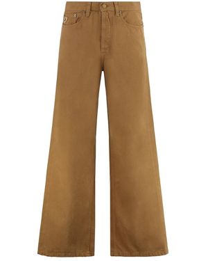 Lois Wide Trousers - Brown