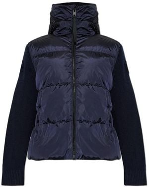 Canada Goose Hybridge Grove Strick-Hoodie - Blau