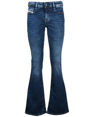DIESEL Flared Jeans - Azul