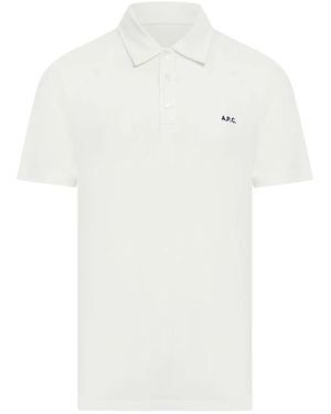 A.P.C. Polo Shirts - Wit