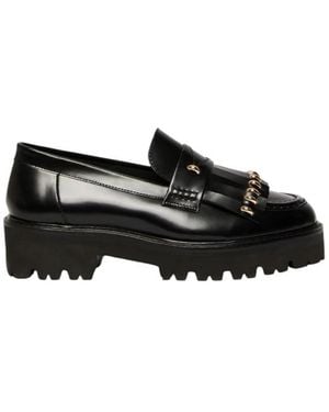 Marella Schoenen ,Zwart ,Leer Valzer 001 Loafers