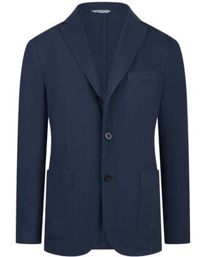 Boglioli Jassen ,Blauw ,Katoen Blazer Monopetto