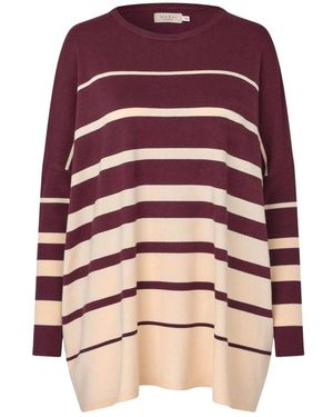 Masai Round-Neck Knitwear - Rojo