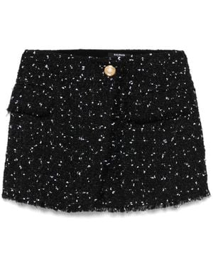 Balmain Short Skirts - Black