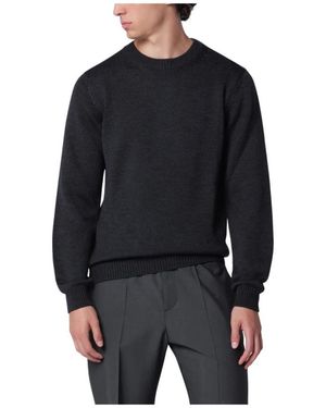 Roberto Collina Round-Neck Knitwear - Black