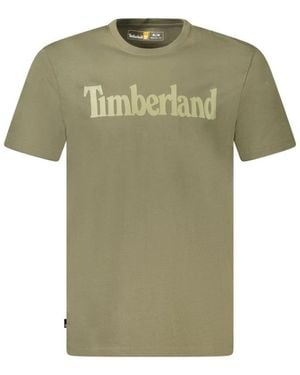 Timberland Logo T-shirt - Groen