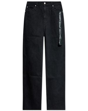 44 Label Group Wide Jeans - Negro