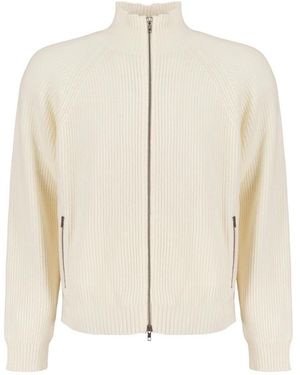 AUTORE Sofisticato Cardigan - Weiß